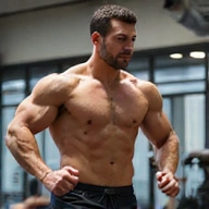 Ein Sportler beim Training, symbolisiert Sportlerernährung.